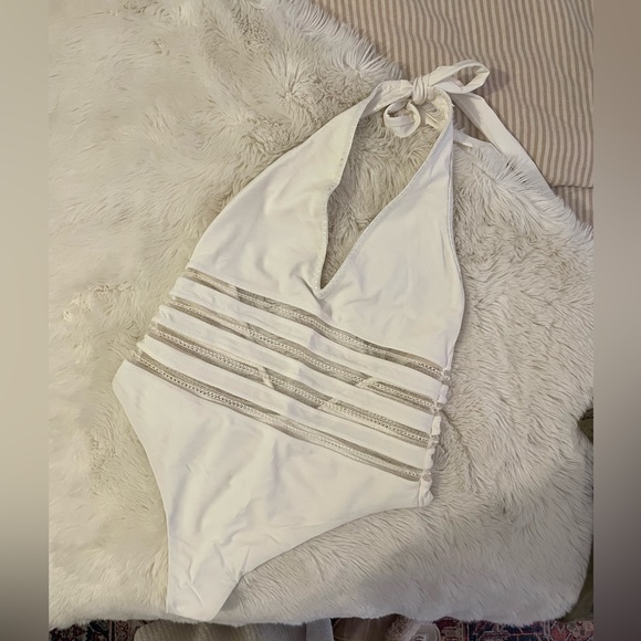 Tularosa Other - Tularosa white one piece swimsuit. Size medium.